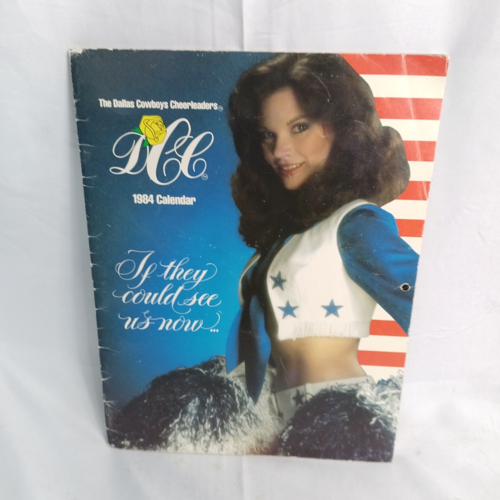 Vintage 1984 Dallas Cowboys Cheerleaders DCC Wall Calendar NFL Memorabilia